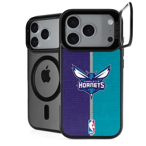 NBA Charlotte Hornets Canvas iPhone 18 Pro Kickstand Case