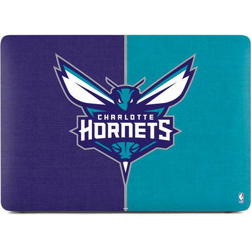NBA Charlotte Hornets Canvas Apple MacBook Air Skin