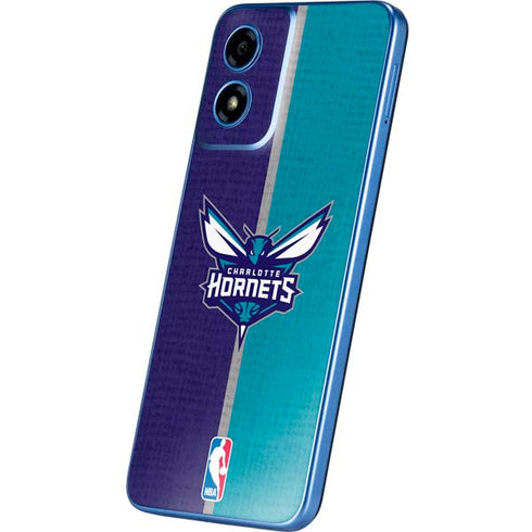 NBA Charlotte Hornets Canvas Moto G Play 4G (2024) Skin