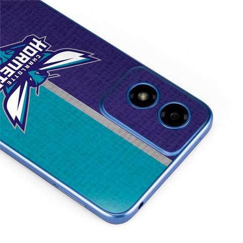 NBA Charlotte Hornets Canvas Moto G Play 4G (2024) Skin