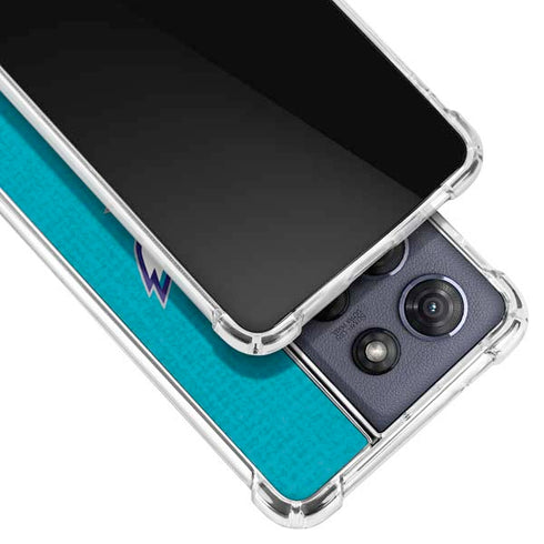 NBA Charlotte Hornets Canvas Moto G Stylus 5G (2025) Clear Case