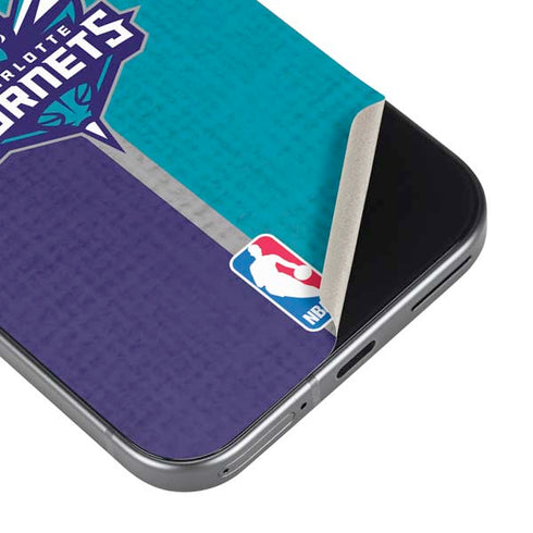 NBA Charlotte Hornets Canvas Google Pixel 9 Skin