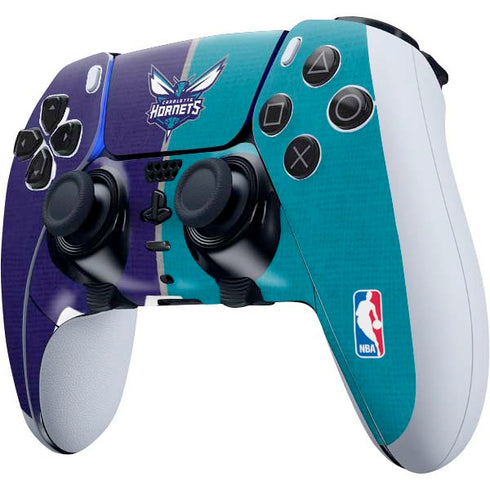 NBA Charlotte Hornets Canvas PS5 DualSense Edge Pro Controller Skin