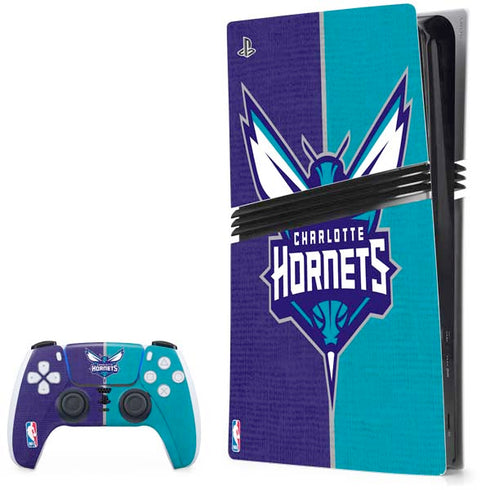 NBA Charlotte Hornets Canvas PlayStation PS5 Skins