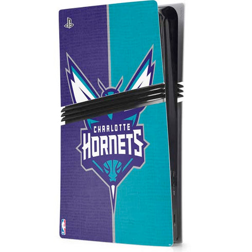 NBA Charlotte Hornets Canvas PS5 Pro Console Skin