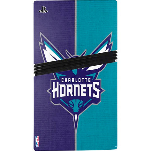 NBA Charlotte Hornets Canvas PS5 Pro Console Skin