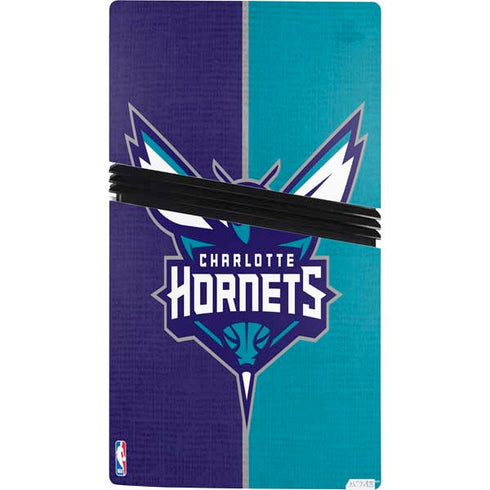 NBA Charlotte Hornets Canvas PS5 Pro Console Skin