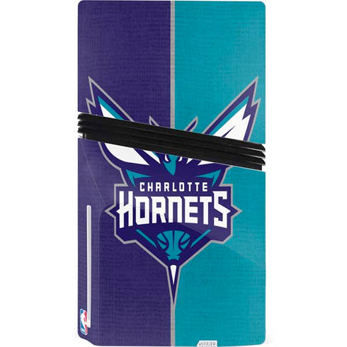NBA Charlotte Hornets Canvas PS5 Pro Disk Console Skin