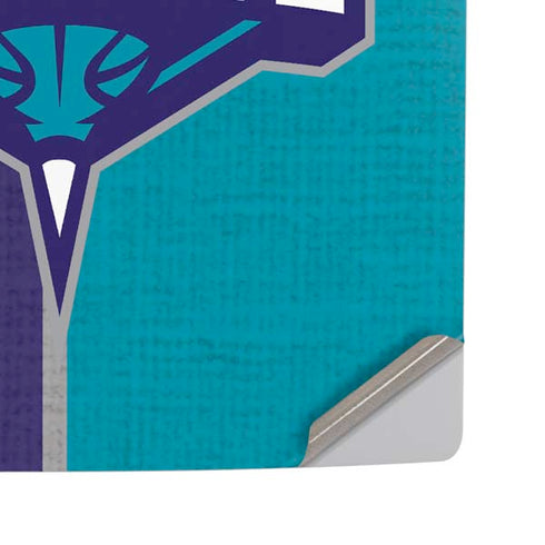 NBA Charlotte Hornets Canvas PS5 Pro Disk Console Skin