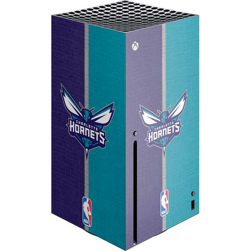 NBA Charlotte Hornets Canvas Xbox Series X Skins