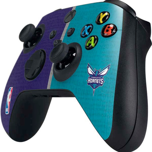 NBA Charlotte Hornets Canvas Xbox Series X Controller Skin