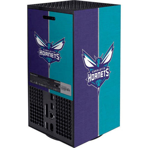 NBA Charlotte Hornets Canvas XBox Series X Digital Edition Bundle Skin