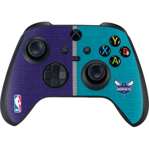 NBA Charlotte Hornets Canvas XBox Series X Digital Edition Bundle Skin