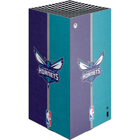 NBA Charlotte Hornets Canvas Xbox Series X Skins