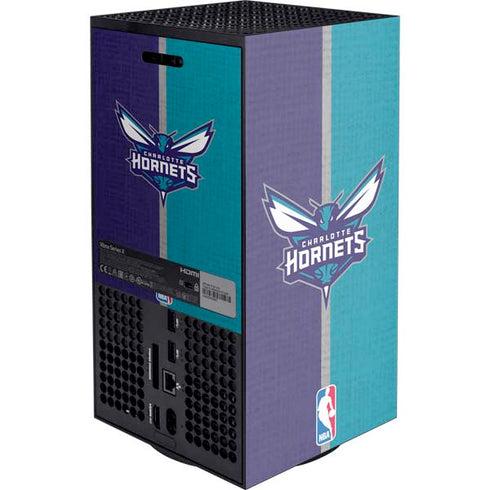 NBA Charlotte Hornets Canvas XBox Series X Digital Edition Console Skin