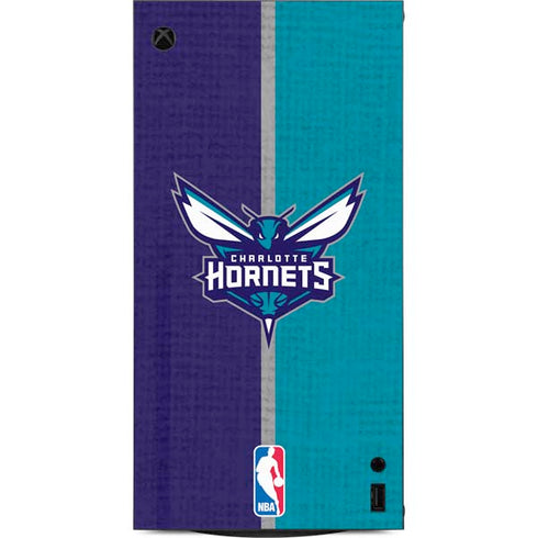 NBA Charlotte Hornets Canvas XBox Series X Digital Edition Console Skin