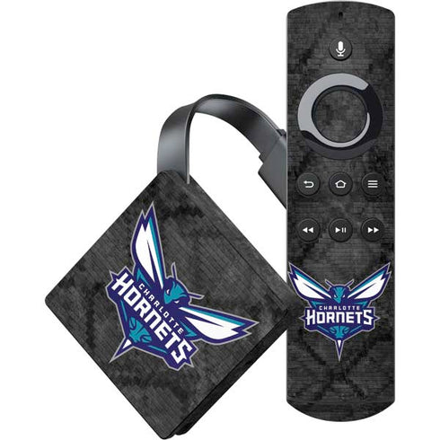 NBA Charlotte Hornets Dark Rust Amazon Fire TV Skin