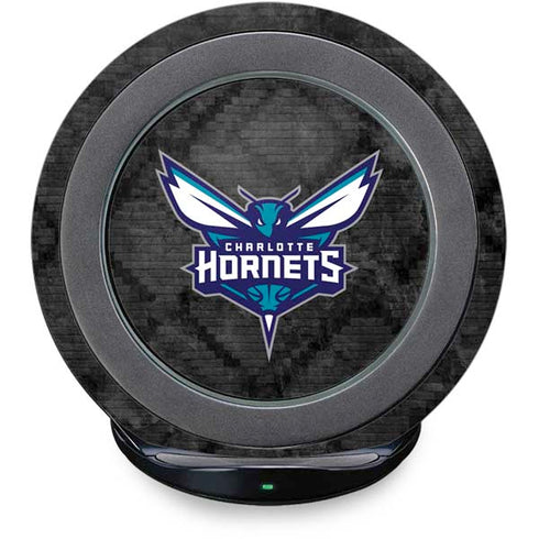 NBA Charlotte Hornets Dark Rust Fast Charge Wireless Charging Stand Skin