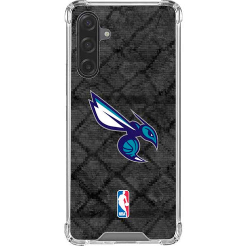NBA Charlotte Hornets Dark Rust Galaxy A17 Clear Case