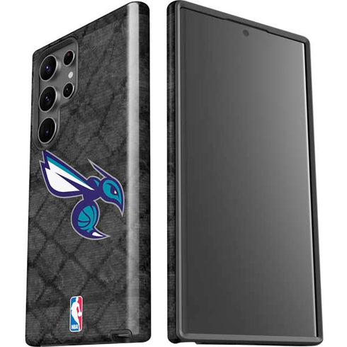 NBA Charlotte Hornets Dark Rust Galaxy S23 Ultra Pro Case