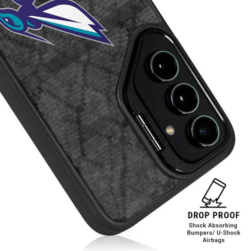 NBA Charlotte Hornets Dark Rust Galaxy S24 Kickstand Case