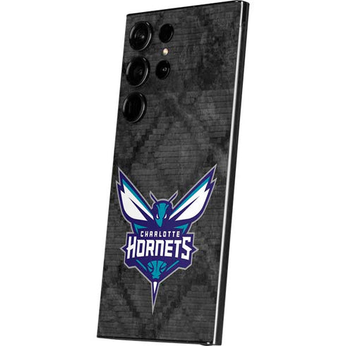 NBA Charlotte Hornets Dark Rust Galaxy S25 Ultra Skin
