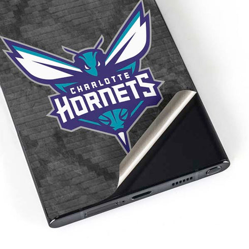 NBA Charlotte Hornets Dark Rust Galaxy S25 Ultra Skin