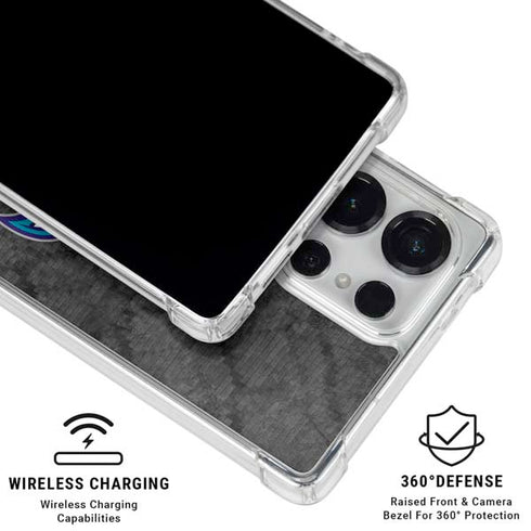 NBA Charlotte Hornets Dark Rust Galaxy S26 Ultra Clear Case