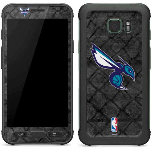 NBA Charlotte Hornets Dark Rust Galaxy S7 Active Skin