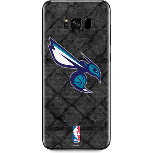 NBA Charlotte Hornets Dark Rust Galaxy S8 Skin