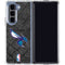 NBA Charlotte Hornets Dark Rust Galaxy Z Fold5 5G Clear Case