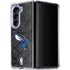 NBA Charlotte Hornets Dark Rust Galaxy Z Fold5 5G Clear Case