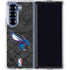 NBA Charlotte Hornets Dark Rust Galaxy Z Fold6 Clear Case