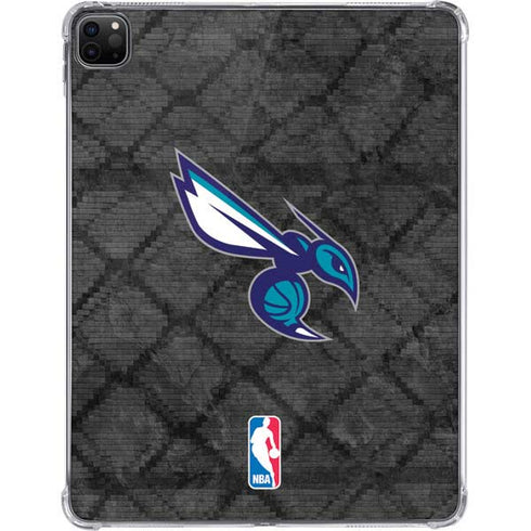 NBA Charlotte Hornets Dark Rust iPad Pro 11in (2024) Clear Case