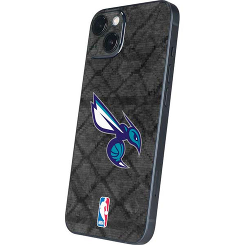 NBA Charlotte Hornets Dark Rust iPhone 15 Skin