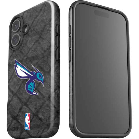 NBA Charlotte Hornets Dark Rust iPhone 16 Impact Case