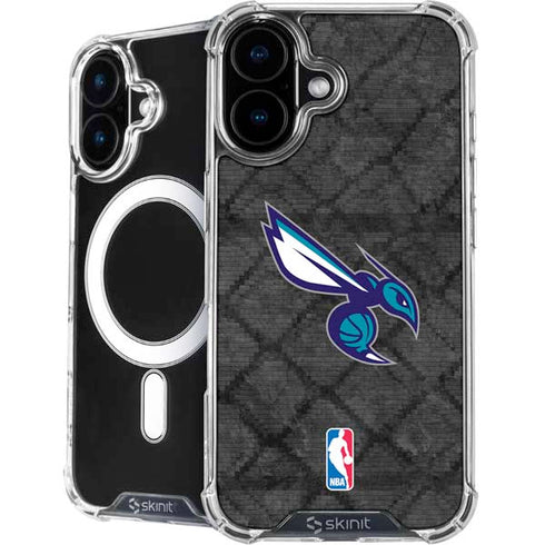NBA Charlotte Hornets Dark Rust iPhone 16 MagSafe Case