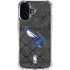 NBA Charlotte Hornets Dark Rust iPhone 16 Plus Clear Case