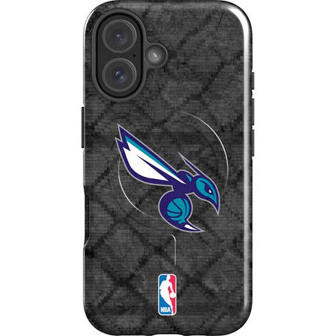NBA Charlotte Hornets Dark Rust iPhone 16 Plus Magsafe Impact Case
