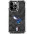NBA Charlotte Hornets Dark Rust iPhone 16 Pro Clear Case