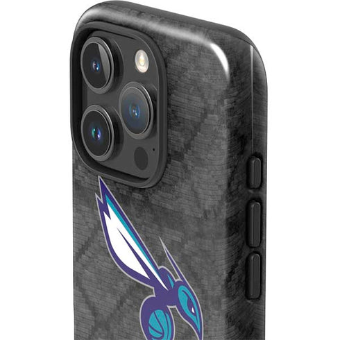 NBA Charlotte Hornets Dark Rust iPhone 16 Pro Impact Case