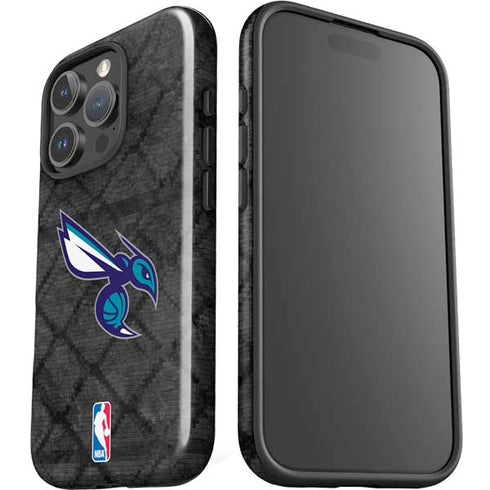 NBA Charlotte Hornets Dark Rust iPhone 16 Pro Impact Case