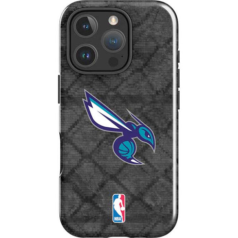 NBA Charlotte Hornets Dark Rust iPhone 16 Pro Max Impact Case