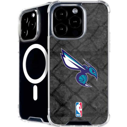 NBA Charlotte Hornets Dark Rust iPhone 16 Pro Max MagSafe Case