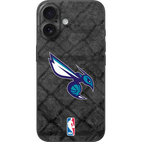 NBA Charlotte Hornets Dark Rust iPhone 16 Skin