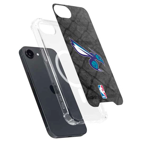 NBA Charlotte Hornets Dark Rust iPhone 16e MagSafe Case