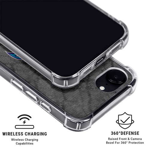 NBA Charlotte Hornets Dark Rust iPhone 16e MagSafe Case