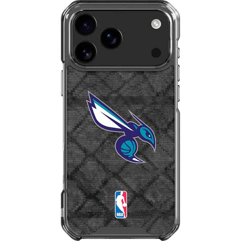 NBA Charlotte Hornets Dark Rust iPhone 18 Pro Max Clear Case