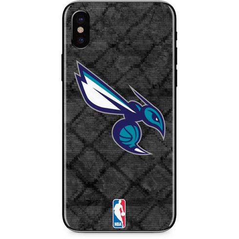 NBA Charlotte Hornets Dark Rust iPhone XS Max Skin