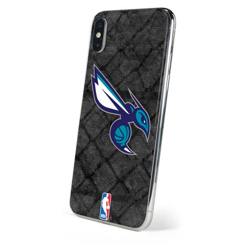 NBA Charlotte Hornets Dark Rust iPhone XS Max Skin